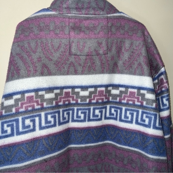 Vintage Northern Climate Women’s Blue Purple Fleece Jacket No tag 2x 3x - Picture 9 of 10